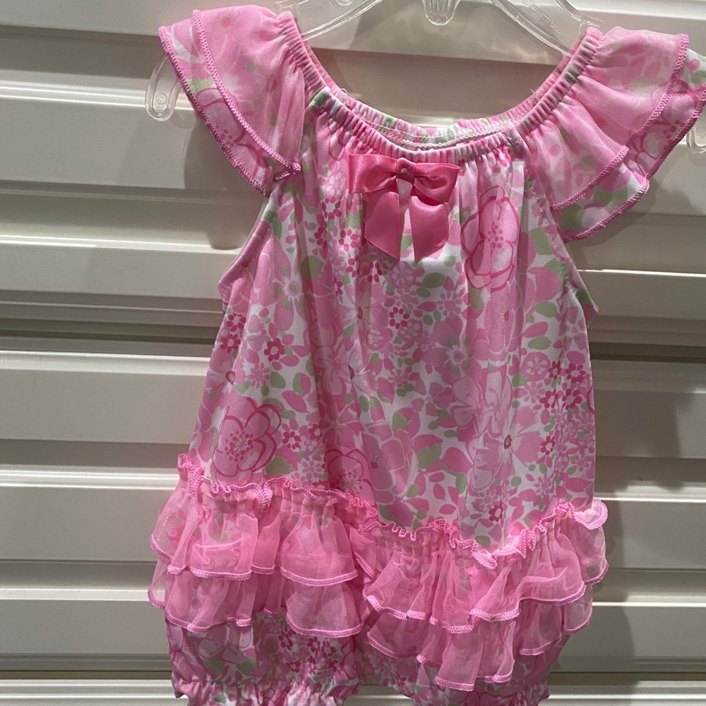 Pink Baby Romper